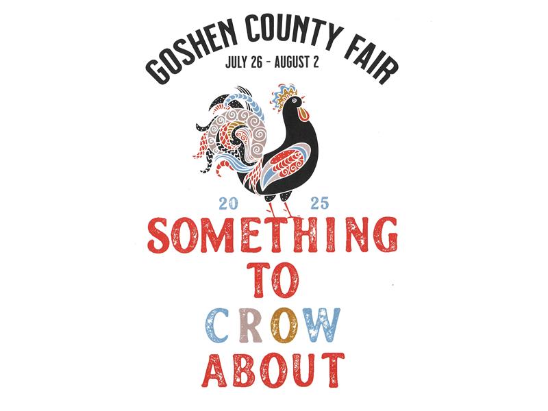 Logo for 2025 Goshen County Fair