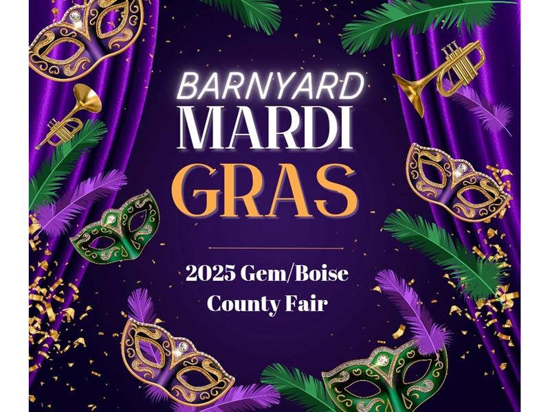 Logo for 2025 Gem-Boise County Fair