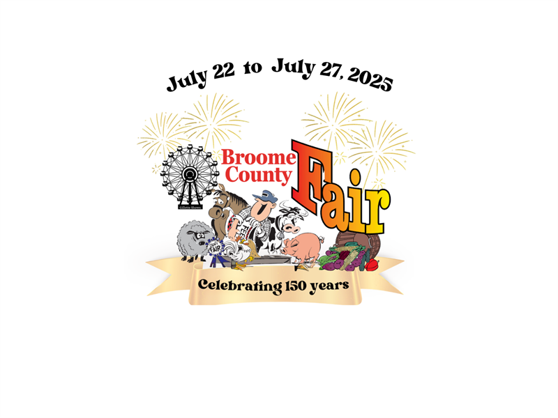 Logo for 2025 Broome County Fair-Open Dairy/Beef and Open Project Exhibits